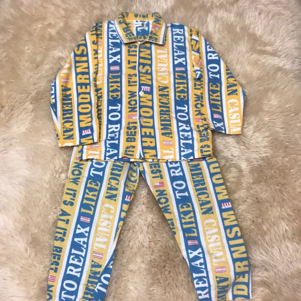Milky box pajamas